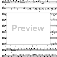 Divertimento No.10 F Major KV247 - Viola