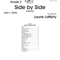 Side by Side (March) - Score