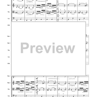 Hungarian Dance No. 1 - Score