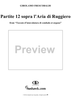 Partite 12 sopra l'Aria di Ruggiero, No. 4 from "Toccate d'intavolatura di cimbalo et organo" (A.12, No. 4)