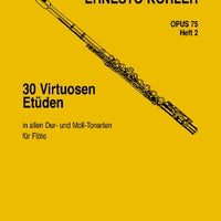 30 Virtuoso Etudes in all major and minor keys