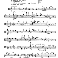 Melodia verde Op.38 bis - Viola