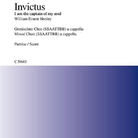Invictus - Choral Score