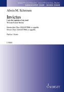 Invictus - Choral Score
