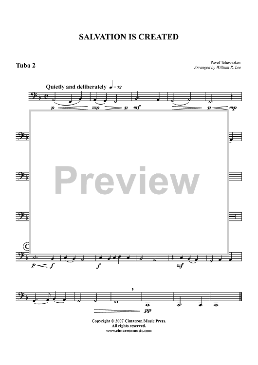Salvation is Created - Tuba 2