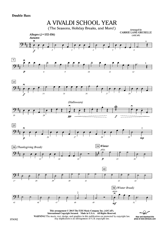 A Vivaldi School Year - Double Bass