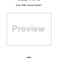 Concert Study No. 45