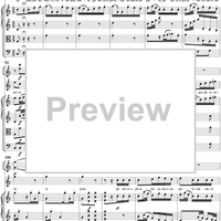 "Sono in amore, voglio marito", No. 23 from "La Finta Semplice", Act 3, K46a (K51) - Full Score