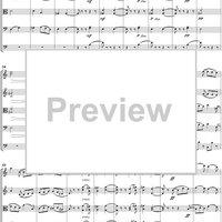 Serenade for String Orchestra in C major (C-dur). Movement I, Pezzo in forma di sonatina - Score