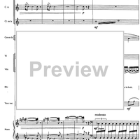 Sylvie et le paon - Score