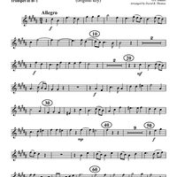 And the Glory of the Lord - Trumpet 1