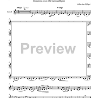 Praise to the Lord - Horn 3