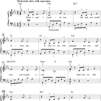 You Don't Have To Say You Love Me