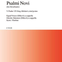 Psalmi Novi No. 5 - Choral Score