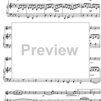 Echo and Gavotte - Score