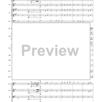 A Festive Fanfare - Score