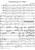 String Quartet No. 2 in A Minor, Op. 13 - Score