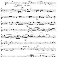 First Suite in E-flat, Op. 28a - Tenor Saxophone