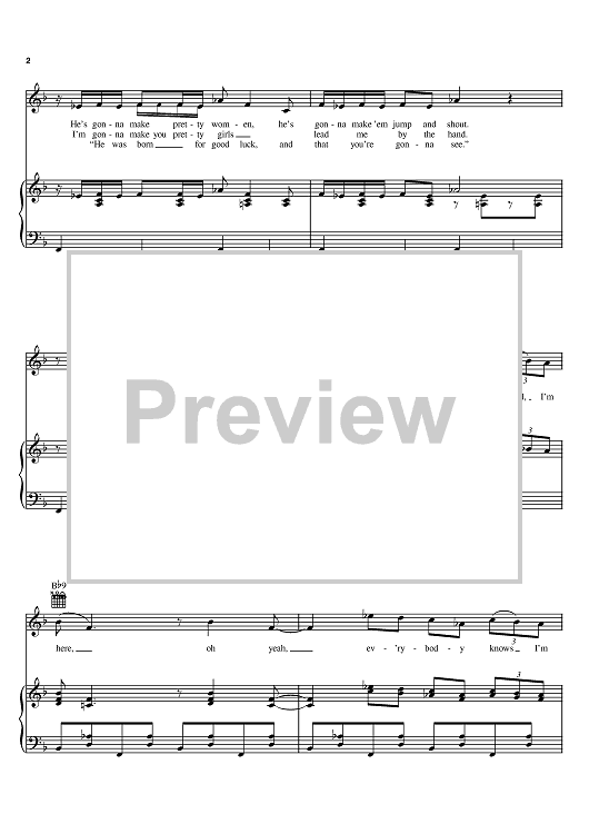 I'm Your Hoochie Coochie Man" Sheet Music by Muddy Waters; Willie Dixon