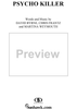 Psycho Killer