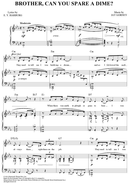 Brother, Can You Spare a Dime?