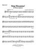 Sing Hosanna! - Horn