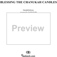 Blessing the Chanukah Candles