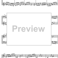 Suite  2 a minor BWV 807 - Score
