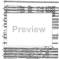 Concerto for flute, wind instruments and percussion - Score