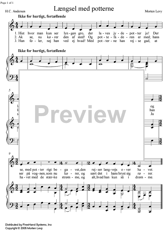 Laengsel med potterne