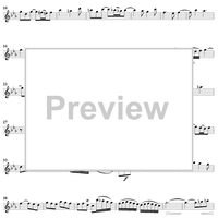 Suite in C Minor, BWV997 - Flute