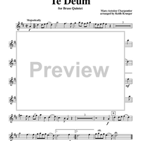 Te Deum - Trumpet 1