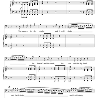 Messiah, no. 5: Thus saith the Lord - Piano Score