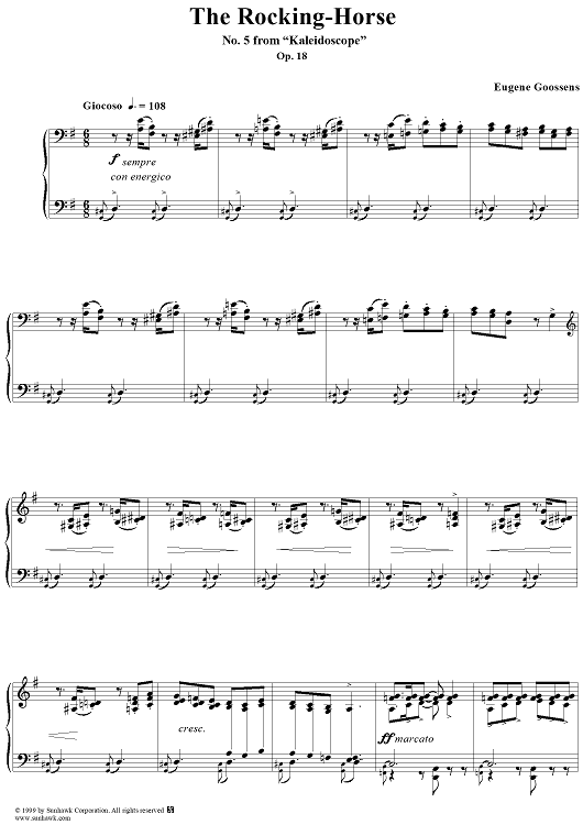 Rocking-Horse, The  - No. 5 from "Kaleidoscope" Op. 18