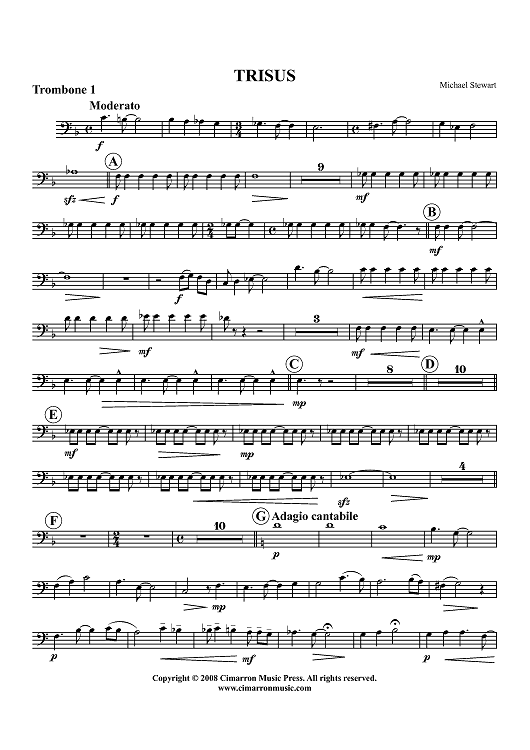 Trisus - Trombone 1