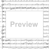 Brandenburg Concerto No. 4: Presto - Score