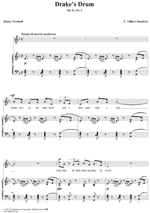 Drake's Drum, Op. 91, No. 1