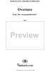 Der Schauspieldirektor: Overture, K486 - Full Score