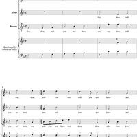 Say Dear, Will You Not Have Me?