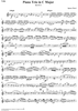 Piano Trio in C major - Violin
