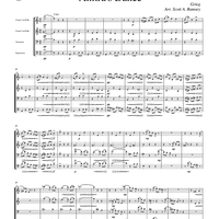 Anitra's Dance - Score