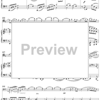 Cello Sonata No. 1 in E Minor - Piano Score