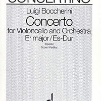 Concerto E flat Major - Score