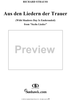 Six Lieder, Op. 17, No. 4: Aus den Liedern der Trauer (With shadows day is enshrouded)