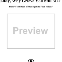 Lady, Why Grieve You Still Me?