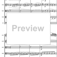 String Quintet c minor Op.104 - Score