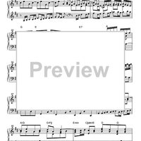 Overture - from Suite #3 in D Major - Keyboard or Guitar