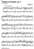 Sonata b minor Op. 2