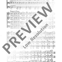 Das Waldkonzert - Choral Score