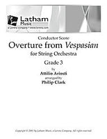 Overture from Vespasian - Score